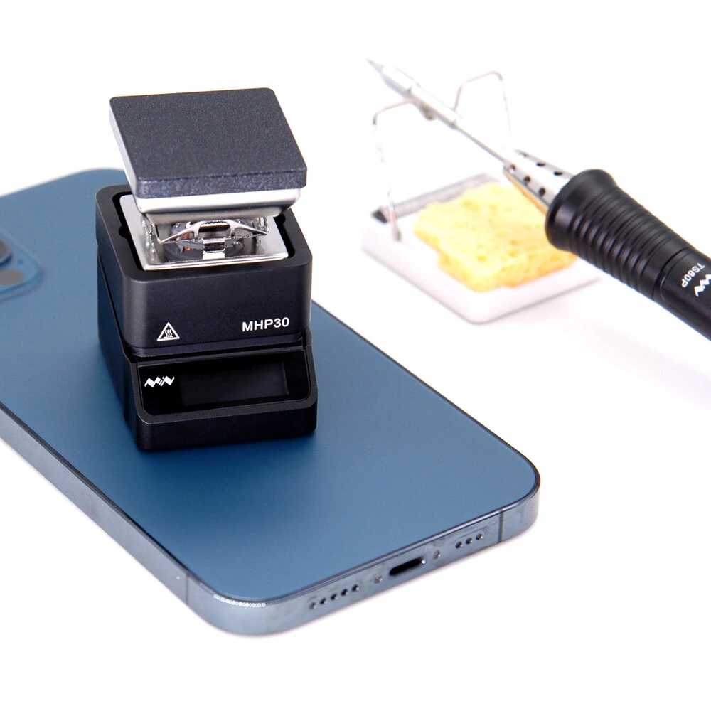 MHP30 Mini OLED Hot Plate Preheater | 60W 350°C Preset Temperature for PCB SMD - Image 5