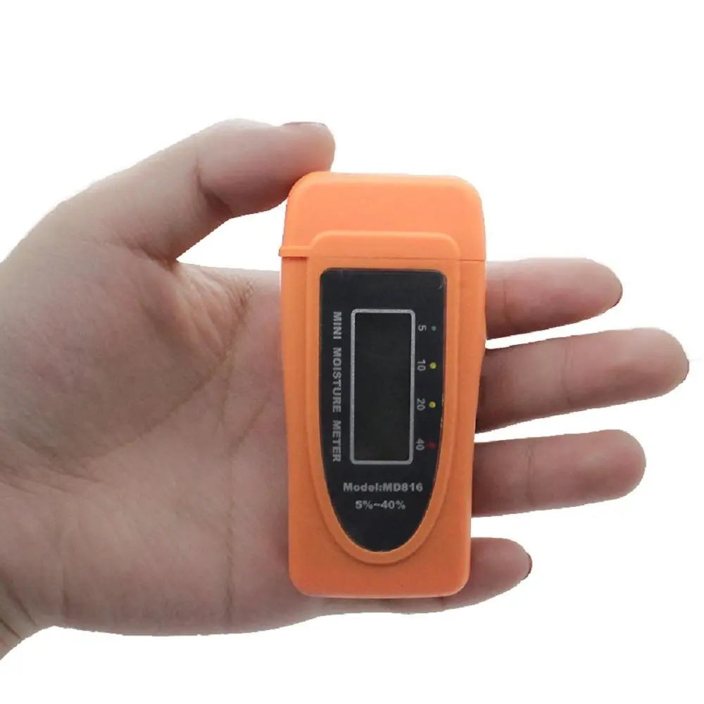 MD816 Mini Digital Wood Moisture Meter | 5-40% Range, 1% Resolution - Image 2