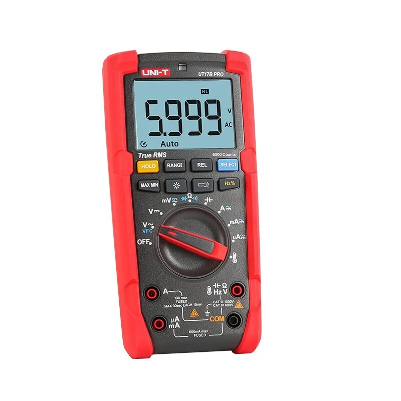 UNI-T True RMS Digital Multimeter | Auto-Ranging 6000 Counts | Backlit LCD & Flashlight - Image 5