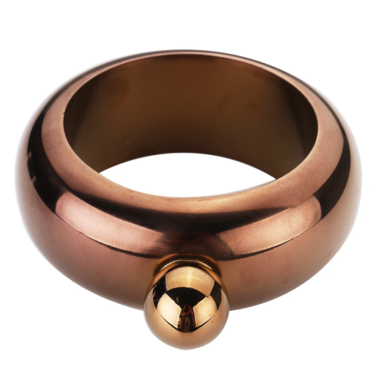 Stainless Steel Hidden Whiskey Flask Bracelet - Hip Bangle for EDC & Travel - Image 3