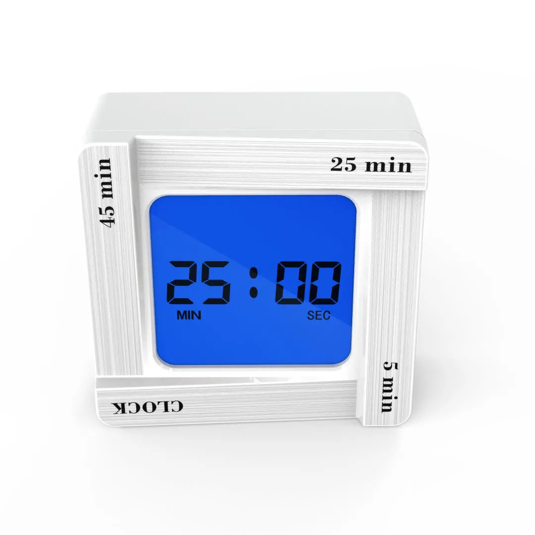 Creative Fashion Tomato Timer - 4 Square Flip Timer for Kitchen & Home Decor - Image 2