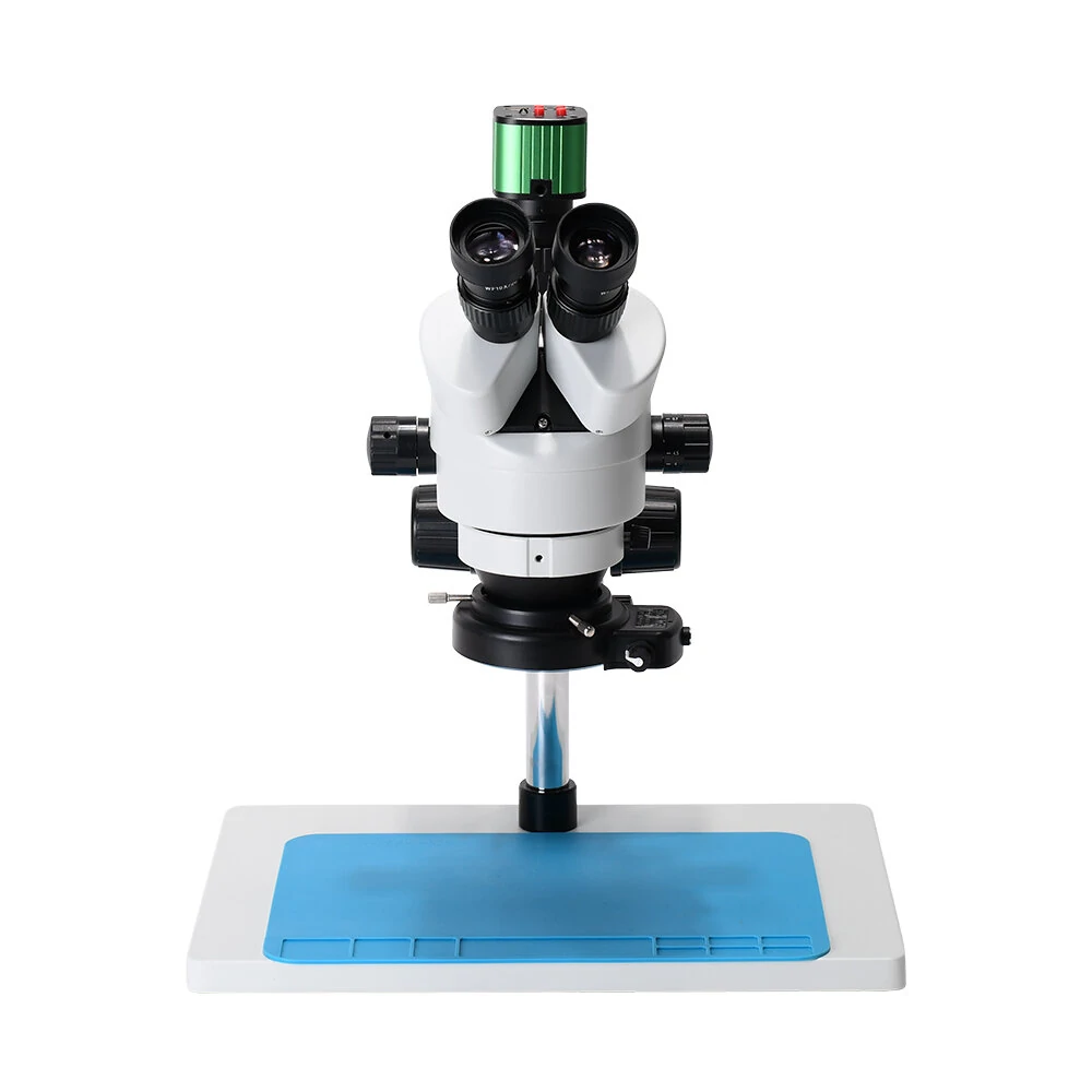 HAYEAR HY-5200D 7X-45X Stereo Microscope | 24MP USB HDMI Camera | Trinocular for Soldering & Repair - Image 4