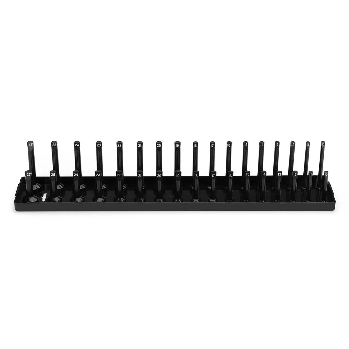 Craftsman 1/2 Inch 34 Slot Socket Rail | Metric Socket Organizer Rack & Holder - Image 5