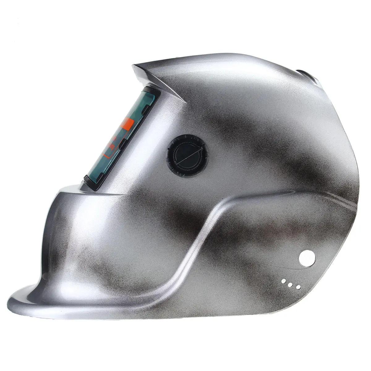 Solar Auto Darkening Welding Helmet - Silver Lens for TIG & MIG Welding - Image 4
