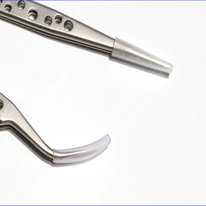 Stainless Steel Elbow Tip Tweezer - High Precision Phone Repair Tool - Image 4