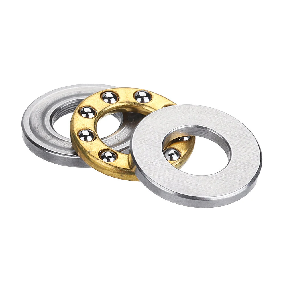 Machifit 5pcs Mini Thrust Ball Bearings - ID 2.5/3/4/6/7/8mm - F25-6 F3-8 F4-10 - Image 2