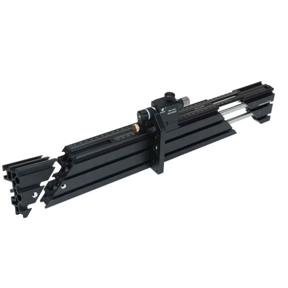 Hongdui HD-MG21 Mitre Gauge Fence | Fits Bosch Festool Dewalt | 50 Degree Angle - Image 2