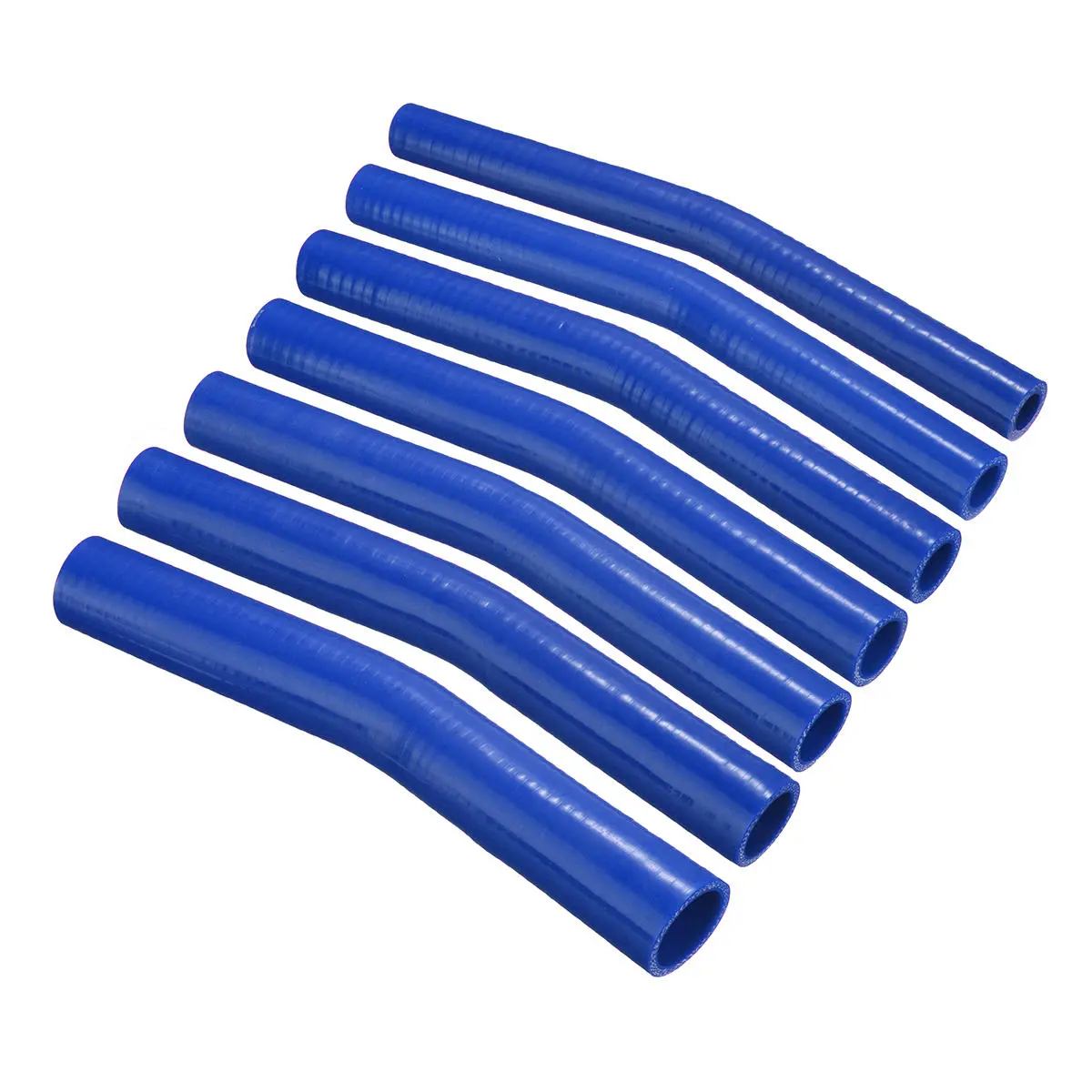 Blue Silicone Vacuum Hose - 15 Degree 150mm Turbo Coolant Tube - Image 2