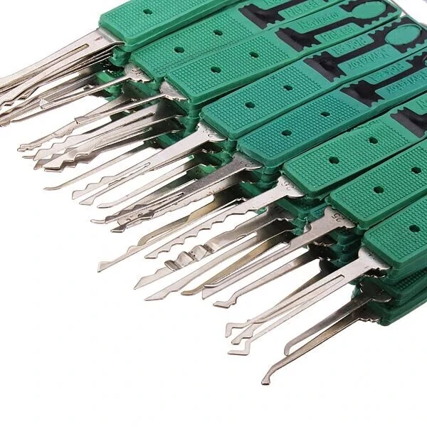 Drillpro 32 Pcs Lock Pick Set | Professional Locksmith Tools for Lock Opening - Image 4