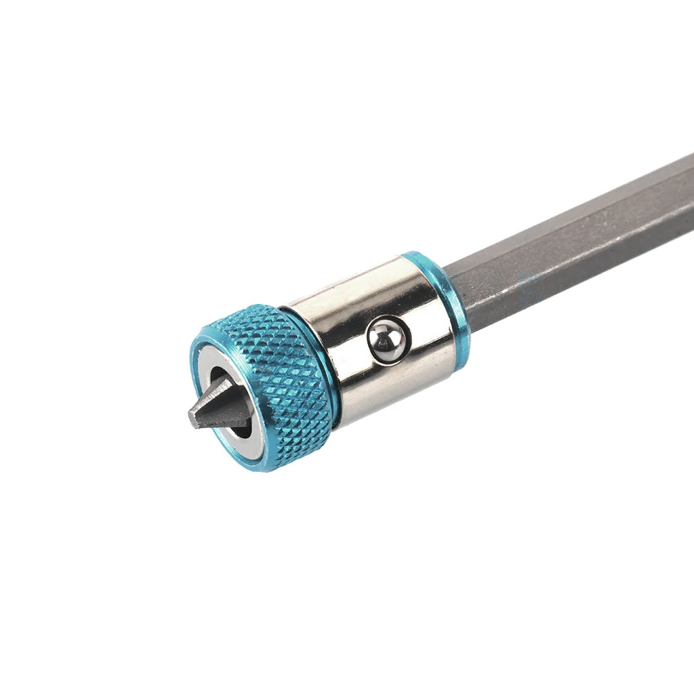 Magnetic Ring Alloy Screwdriver Bit - 6.35mm Universal Magnetizer for Screws - Image 4