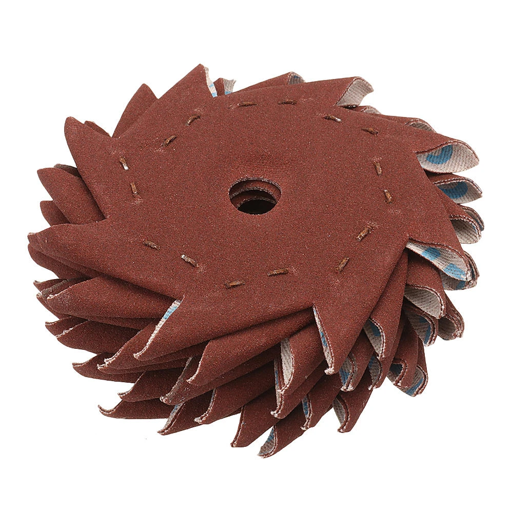 3M 80 Grit Octagonal Sandpaper - 50 Pcs Double Layer Buffing & Sanding Tool - Image 3