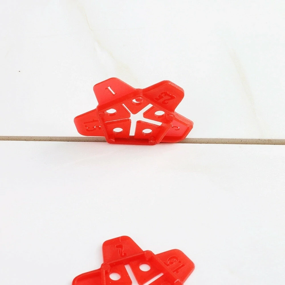100pcs Removable Wall Tile Gap Locator - Tile Leveling System 1mm-3mm | Reuse Cross Floor Tools - Image 4