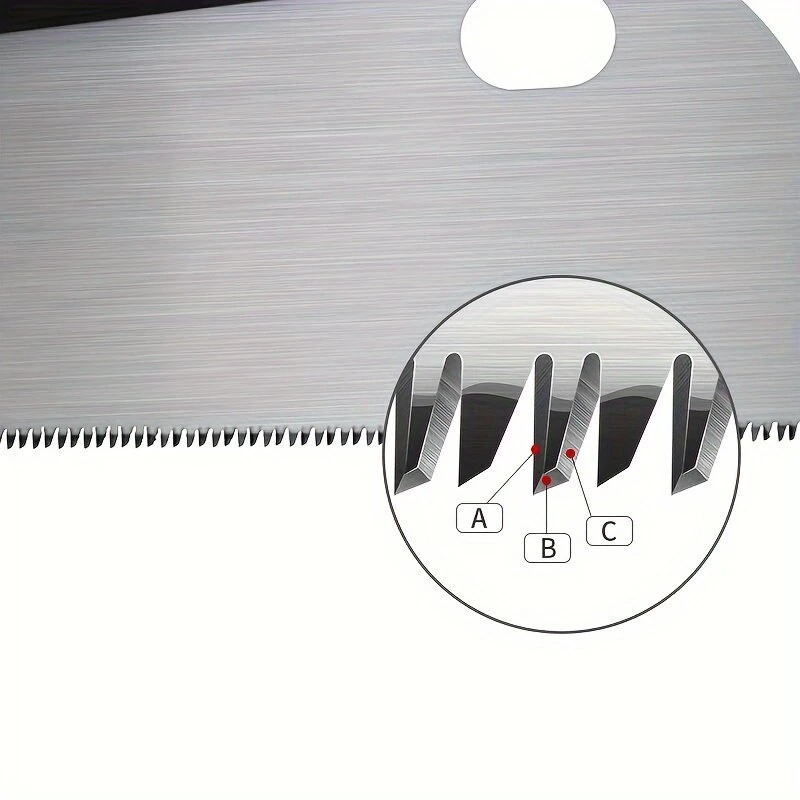 SK5 Steel Pull Saw | 6-Inch 17 TPI Flexible Blade for Precise Wood Cuts - Image 3