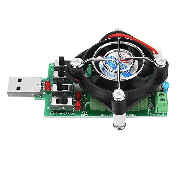 Adjustable USB Load Tester - 15 Current Modes | Capacity, Voltage, Ammeter - Image 3