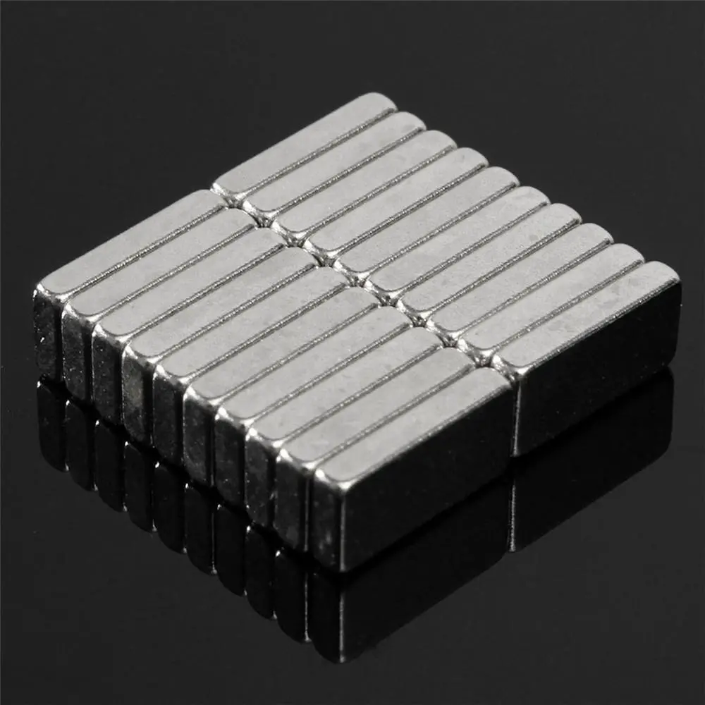 N52 Neodymium Block Magnets 10x5x2mm - 20pcs Rare Earth Permanent Magnets - Image 3