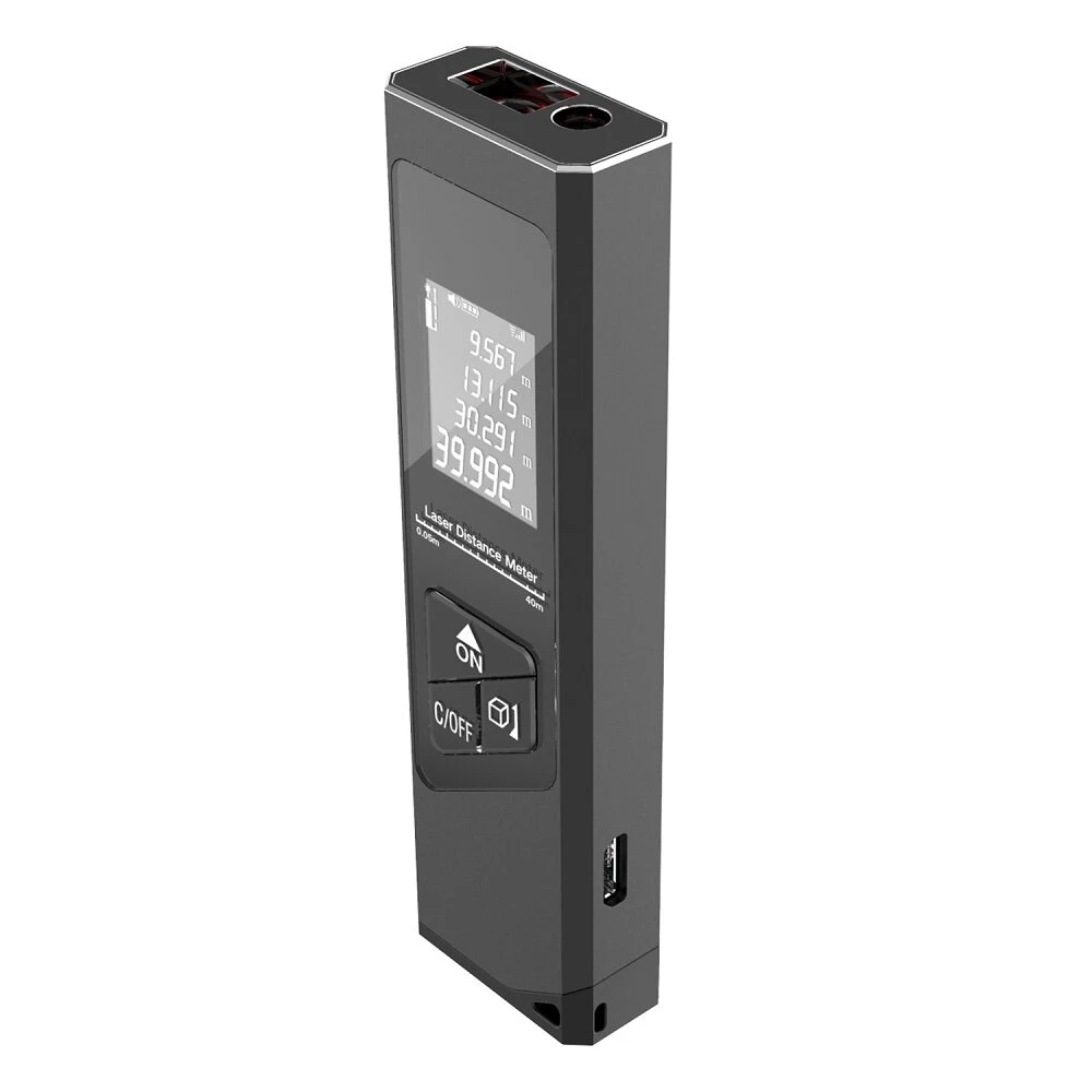 M3 Digital Laser Rangefinder | 40M Mini Distance Meter | IP54 Waterproof CNC Aluminum - Image 3