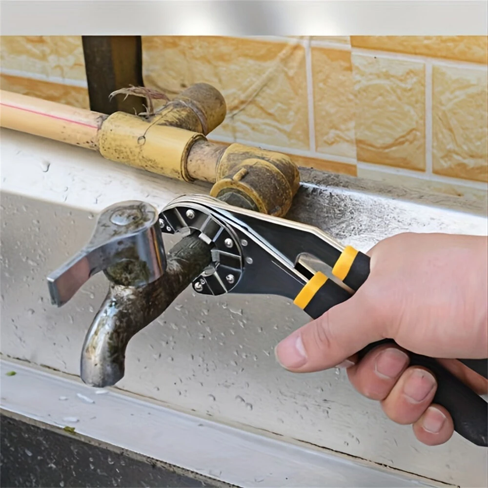 Open Magic Manual Wrench - 8-Inch Hexagonal Tool - High-Quality Steel & Ergonomic Design - Image 4