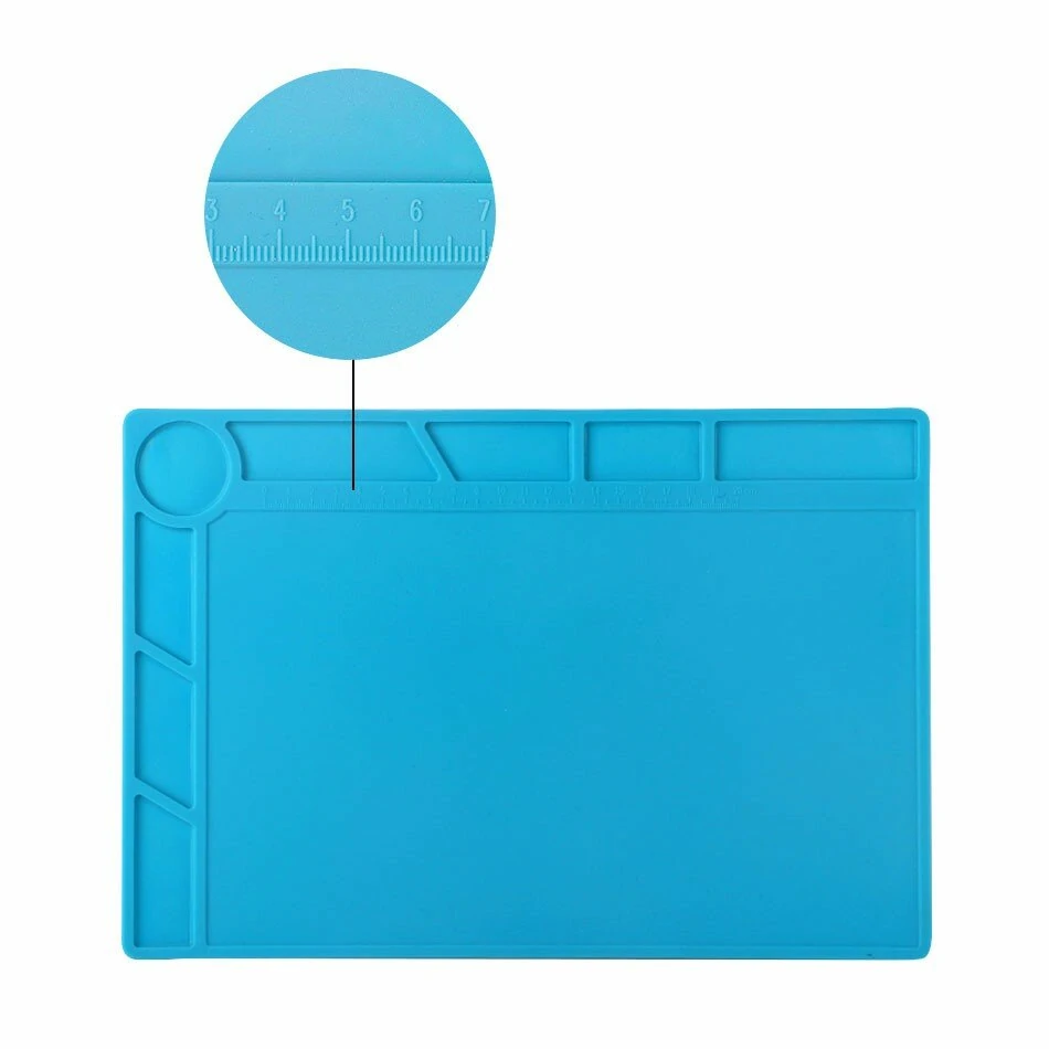 DANIU 34x23cm Heat Resistant Silicone Pad | BGA Soldering Repair Station Mat - Image 5