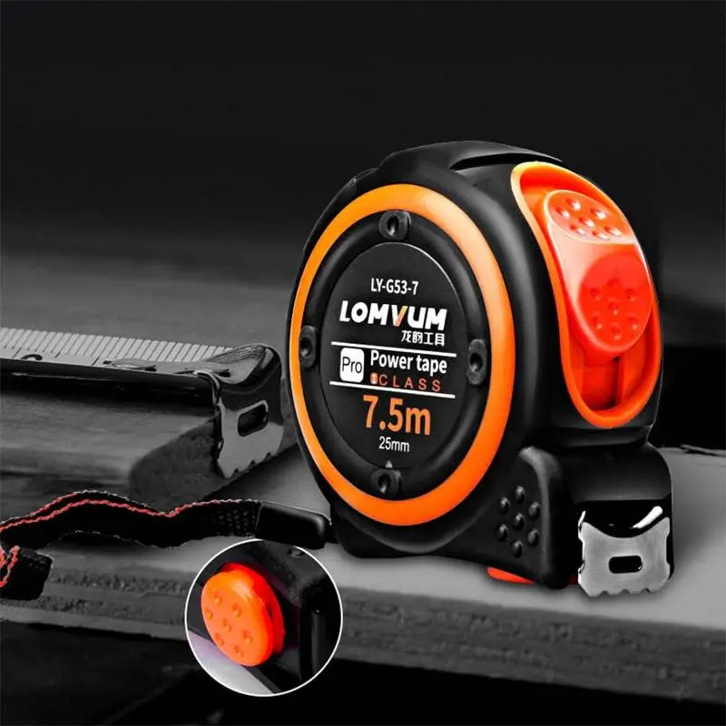 5M Auto Lock Tape Measure - Metric & Imperial Dual Scale | Retractable - Image 3