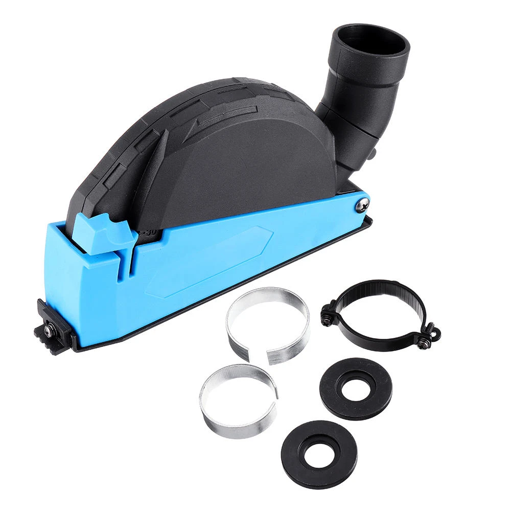 Drillpro Universal Dust Shroud for 4-5 Inch Angle Grinders | Surface Cutting Dust Collector - Image 2
