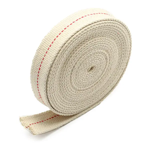 Flat Cotton Wick 5/8 Inch x 15 Feet | Oil Lamp & Lantern Replacement Wick 4.5M - Image 2