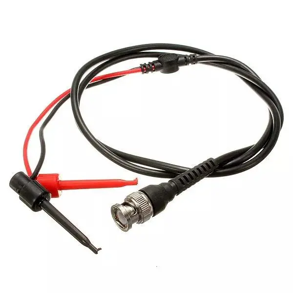 DANIU 5pcs BNC Male to Dual Hook Clip Test Probe Cable Leads | Q9 Connector - Image 2