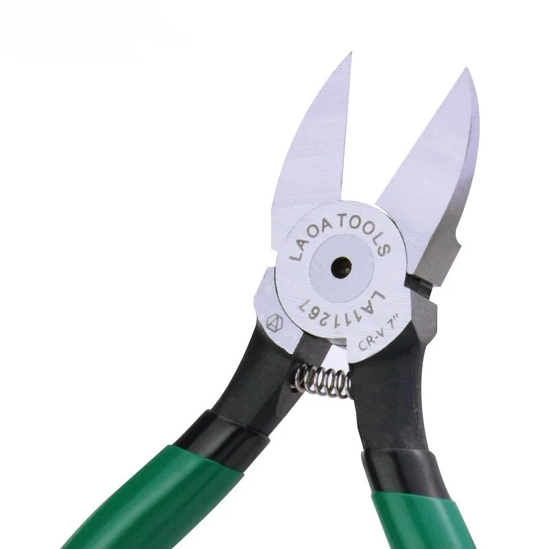 LAOA 6 inch CR-V Side Cutters | Plastic Pliers for Jewelry & Electrical Wire - Image 4