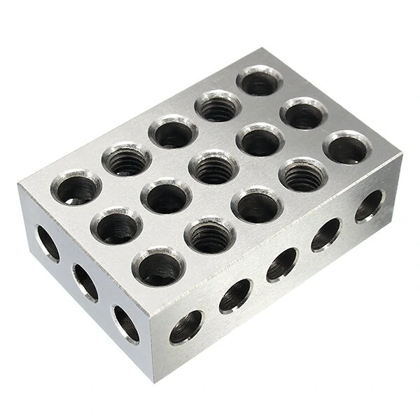 Machifit 25x50x75mm 23 Hole Parallel Clamping Block | Lathe Tool | 0.005mm Accuracy - Image 3