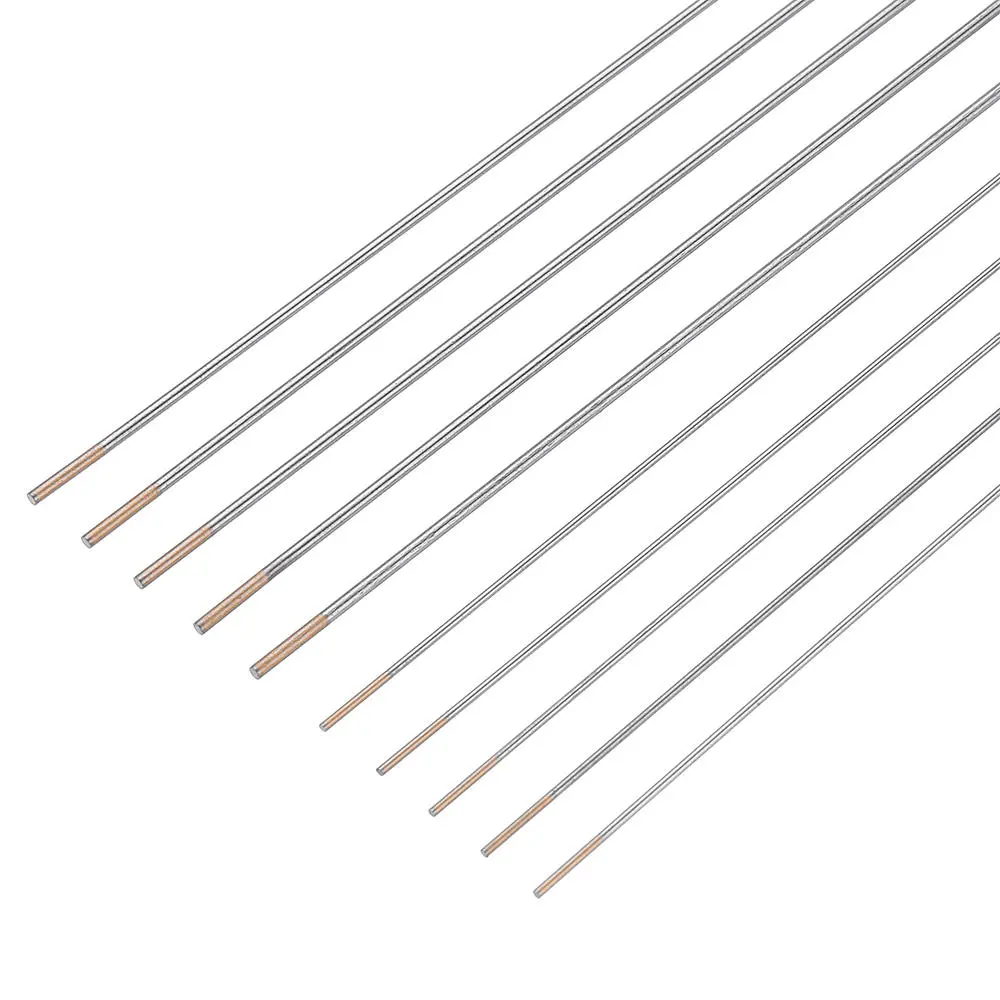 WL15 TIG Welding Tungsten Electrodes - 10Pcs 150mm 1.0/1.6mm Golden Tip Rods Set - Image 5
