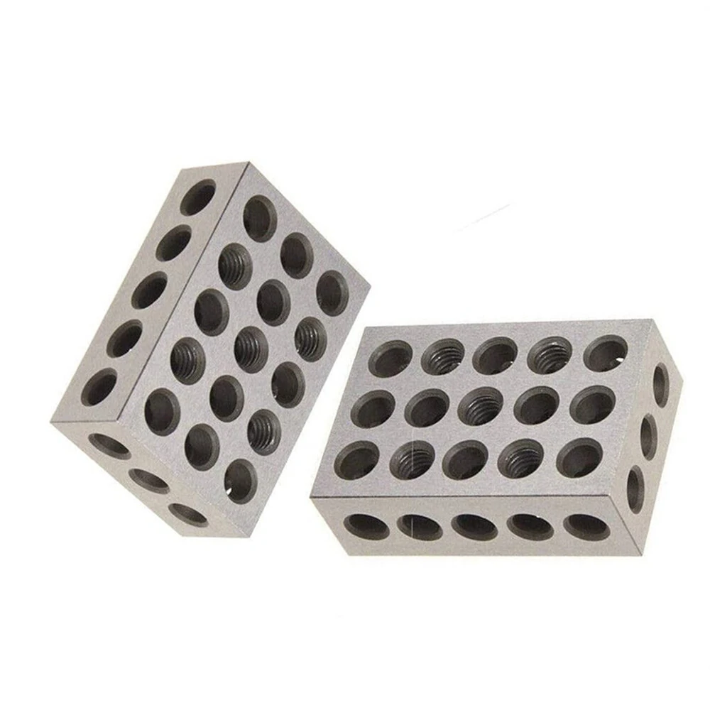 Precision 1-2-3 Inch Parallel Gauge Block | 23 Hole ±0.005mm Accuracy | M10 Thread - Image 3