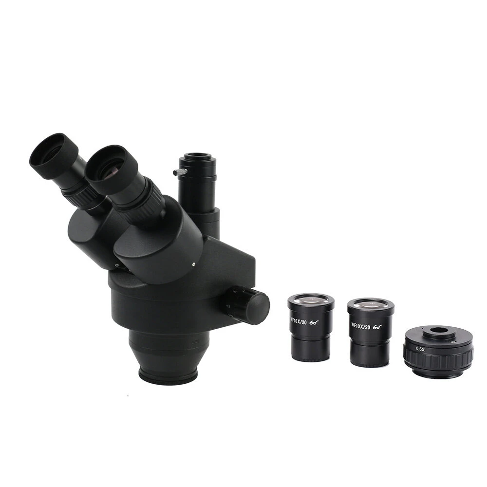 Simul Focal Trinocular Stereo Microscope | 3.5-90X Zoom for PCB Repair & Soldering - Image 4