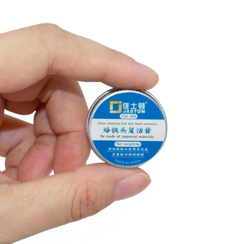 40A Soldering Iron Tip Clean Paste | Oxide Removal & Tip Resurrection | 1PCS - Image 4