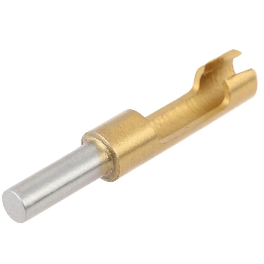 Drillpro 4pcs Titanium Coated Plug Cutters | 6/10/13/16mm Round Shank for Woodworking - Image 5