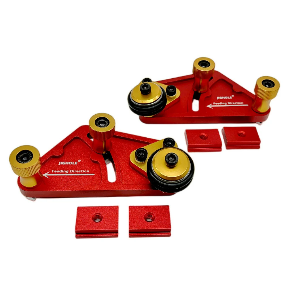 Feather Loc Board Table Saw Roller Feeder | Aluminum Alloy Upgraded Bearing | Woodworking Safety Tool - Image 3