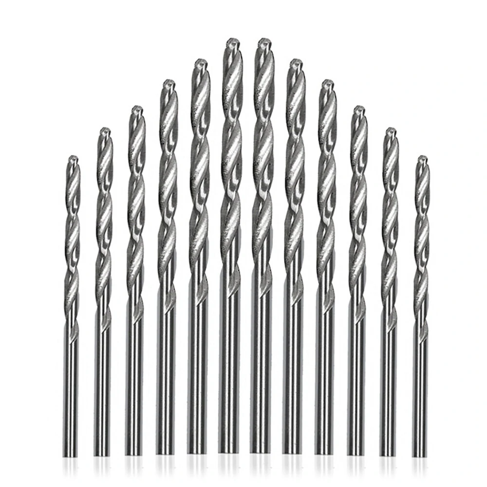 10pcs HSS Twist Drill Bit Set | 0.5-3.0mm For Woodworking & Repair - Image 4