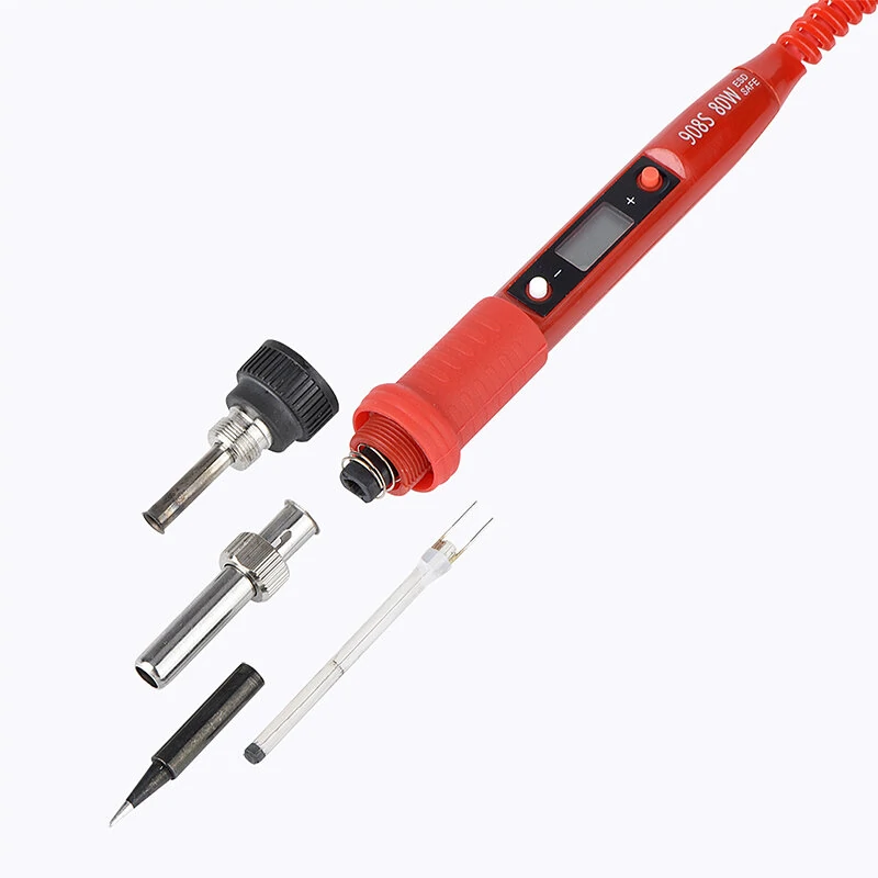 JCD 908S 80W Electric Soldering Iron | LCD Digital Display | Adjustable Temperature 220V/110V - Image 4