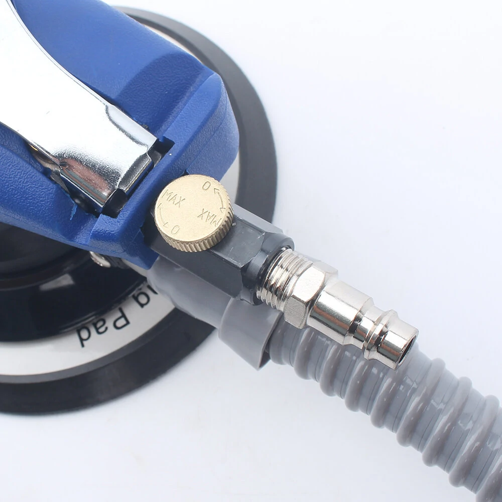 AT980V-6 Pneumatic Sander | 6-Inch 150mm Air Sanding Machine with Vacuum - Image 5