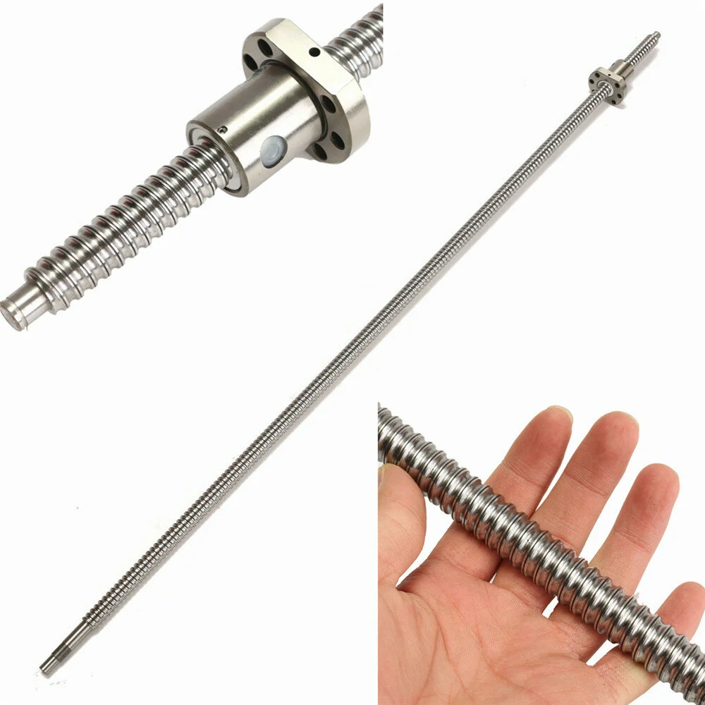 SFU1605 1000mm Ball Screw - End Machined with Single Nut for CNC - Image 2