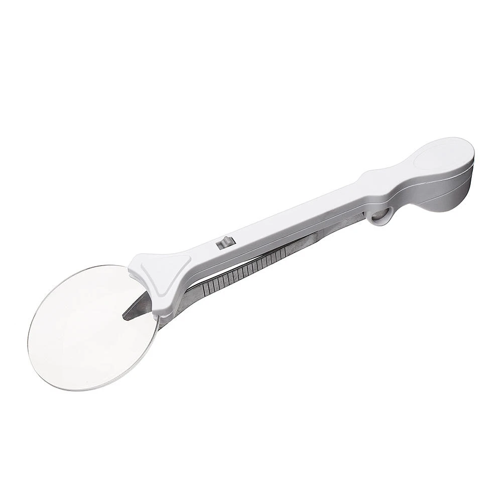 LED Magnifier Glass with Clamp - 5X Magnification for Soldering & Precision Work - Image 5