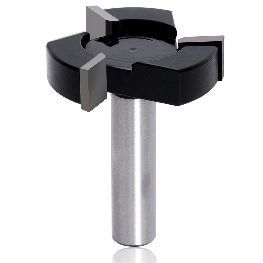 LAVIE 1/2 Inch Shank Spoilboard Surfacing Router Bit | 3 Flutes 49mm Cutting Diameter | Carbide Slab Flattening Planer Tool - Image 4