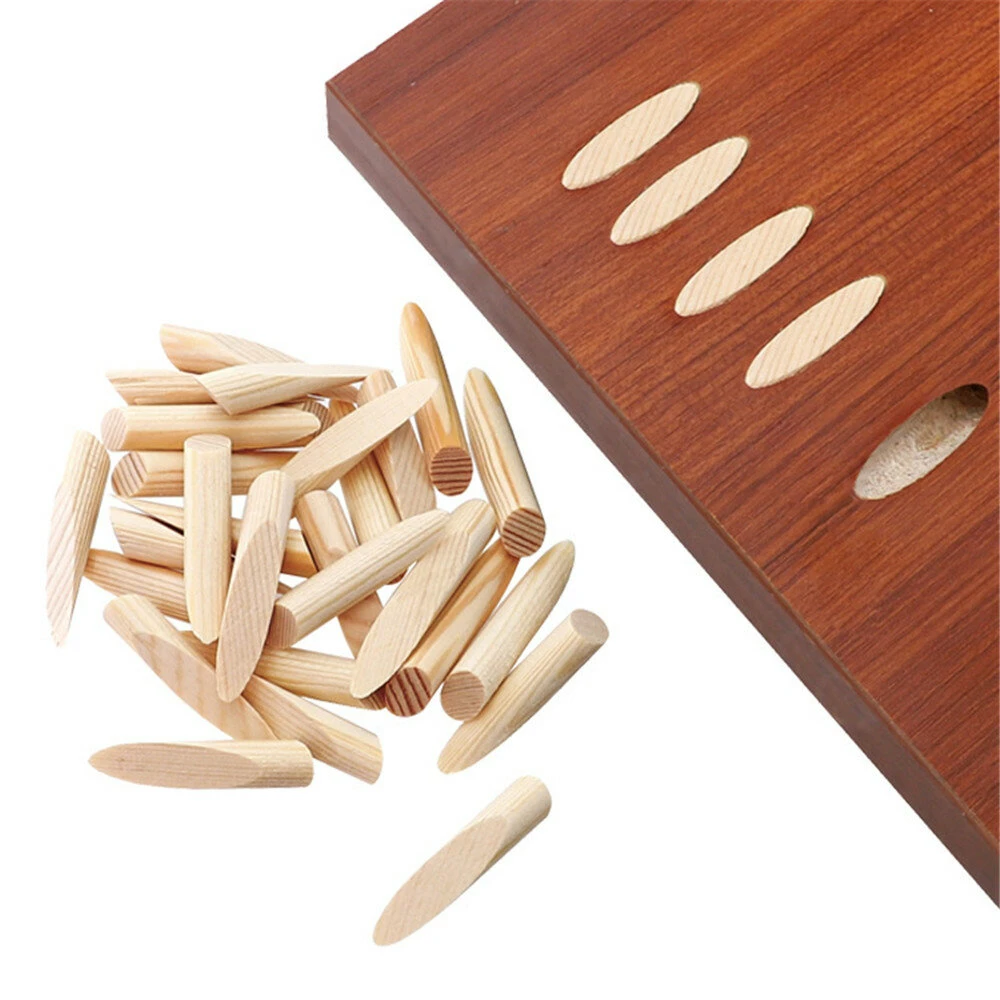Pine Wood Pocket Hole Plugs - 50PCS 9.5mm Plugs with Bag | Furniture Jointing - Image 2
