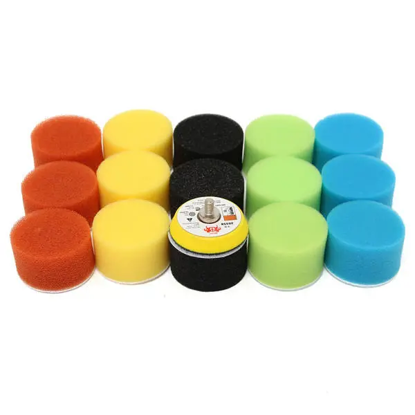 Meguiar's 16pc 2 Inch Polishing Pad Kit - 50mm Buffing Pads for Car Polisher - Image 3