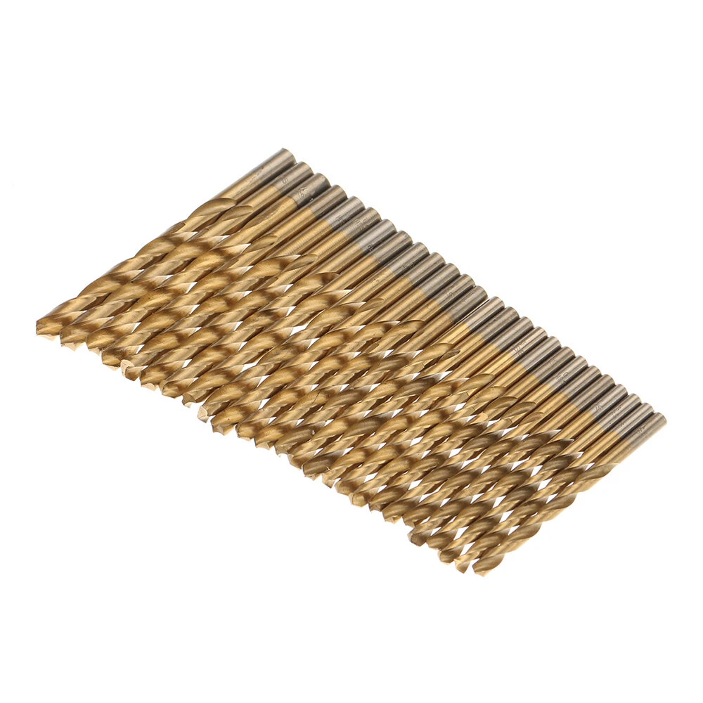 Drillpro 115pcs Titanium Drill Bit Set | 1/16-1/2 Inch | For Wood & Metal - Image 5