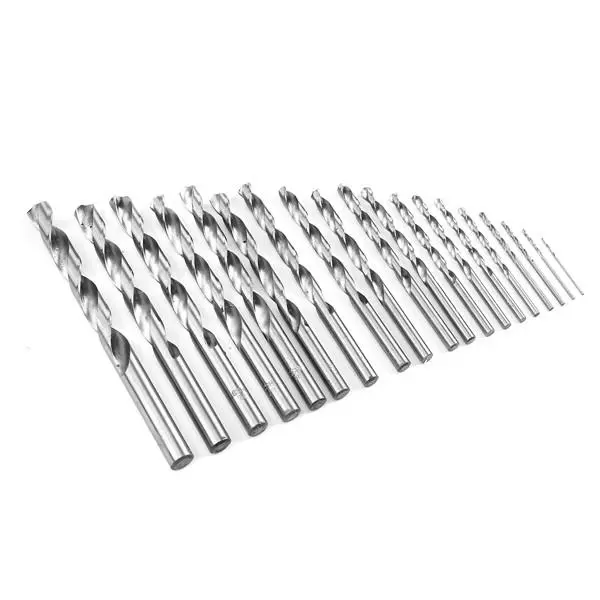 19pcs HSS Twist Drill Bits Set | 1-10mm High Speed Steel Straight Shank - Image 5