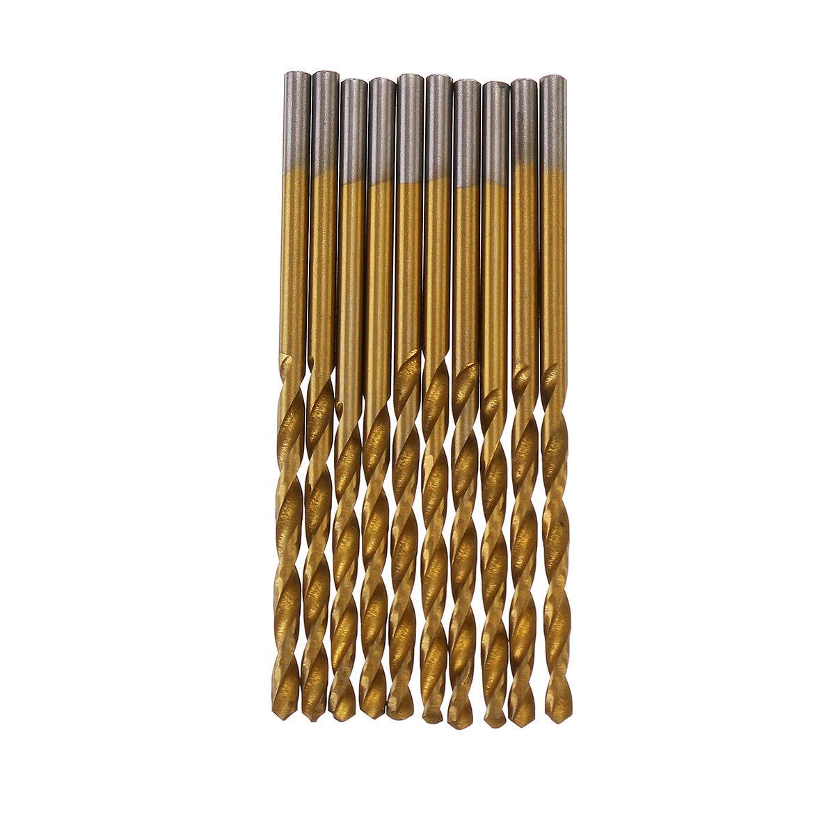 Titanium Coated HSS Drill Bit Set - 50pcs 1-3mm for Woodworking | High Speed Steel - Image 3