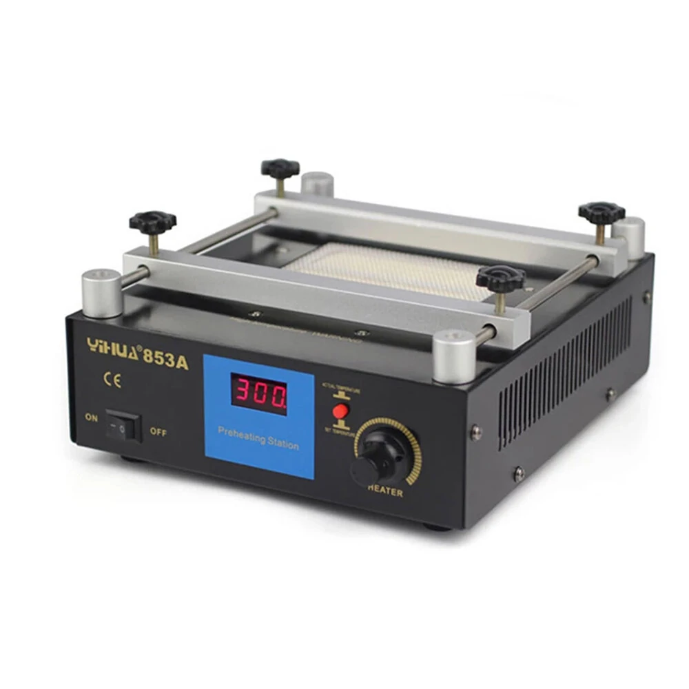 YIHUA 853A Lead-Free BGA Rework Station | IR Preheater & Soldering Machine - Image 4