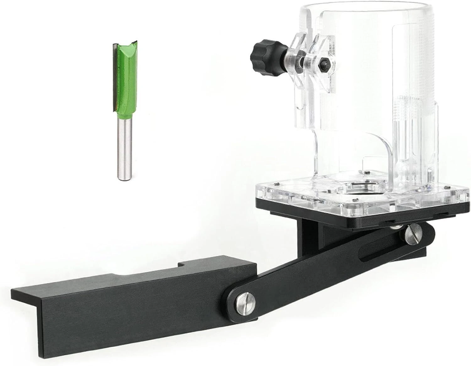 GANWEI Woodworking Slotting Bracket Locator | Simple Connector & Trimmer Tool for 65mm Base - Image 2