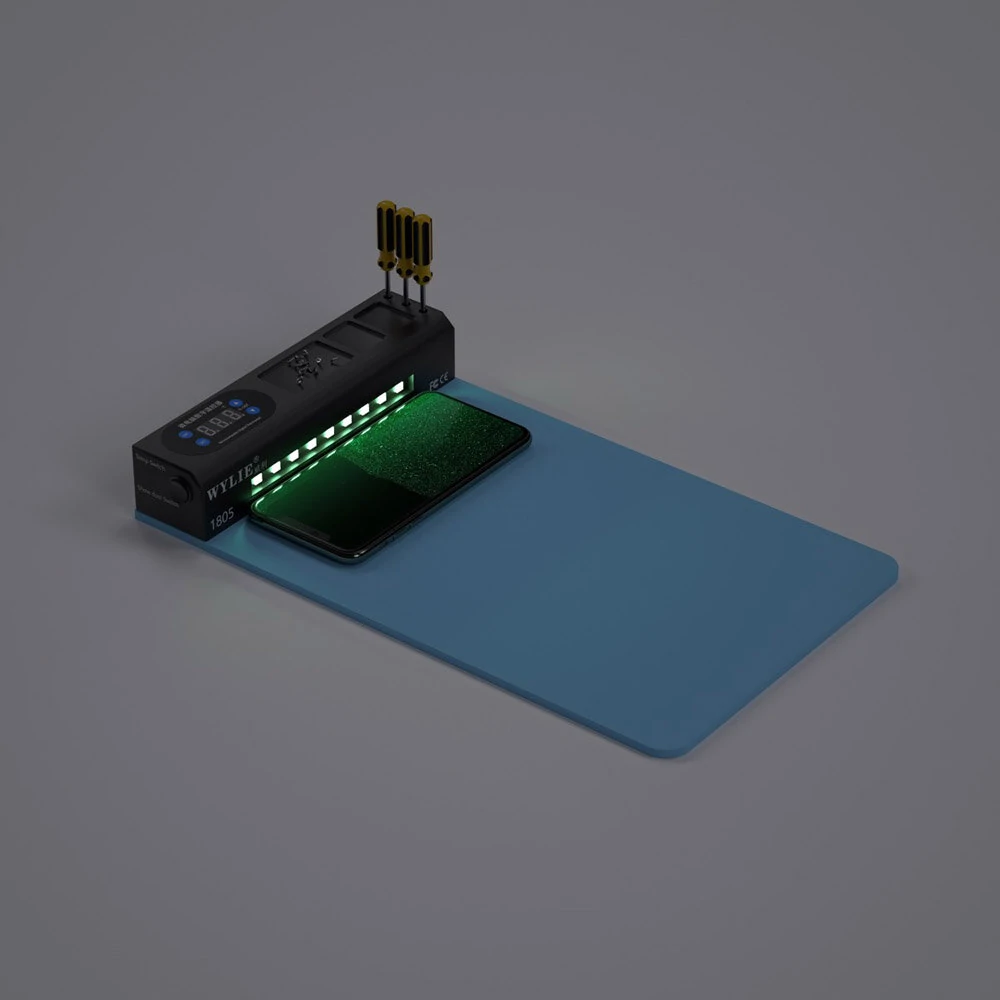 WL-1805 LCD Screen Separator | 220V/110V Hot Plate with Dust Check Light for Phone Repair - Image 2