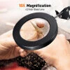 MUSTOOL 10X Magnifying Lamp with Clamp | 5In Large Glass Lens, 3 Color Modes & Dimmable - Image 5