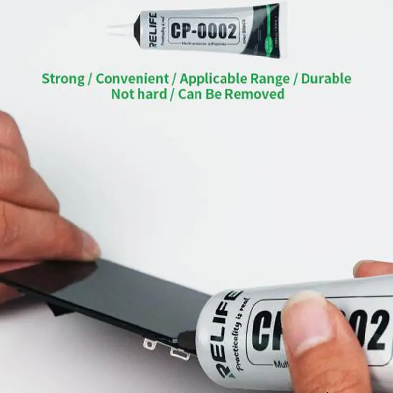 CP-0002 Mobile Phone LCD Screen Repair Glue - Black Back Cover Adhesive & Frame Sealant - Image 4